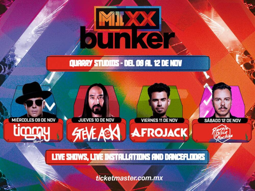MIXX Bunker anuncia su primera edición en México