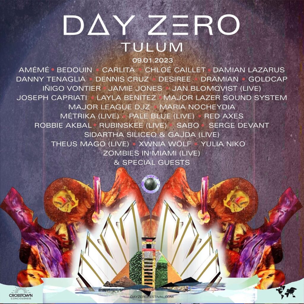 El festival Day Zero 2023 en Tulum revela su line up